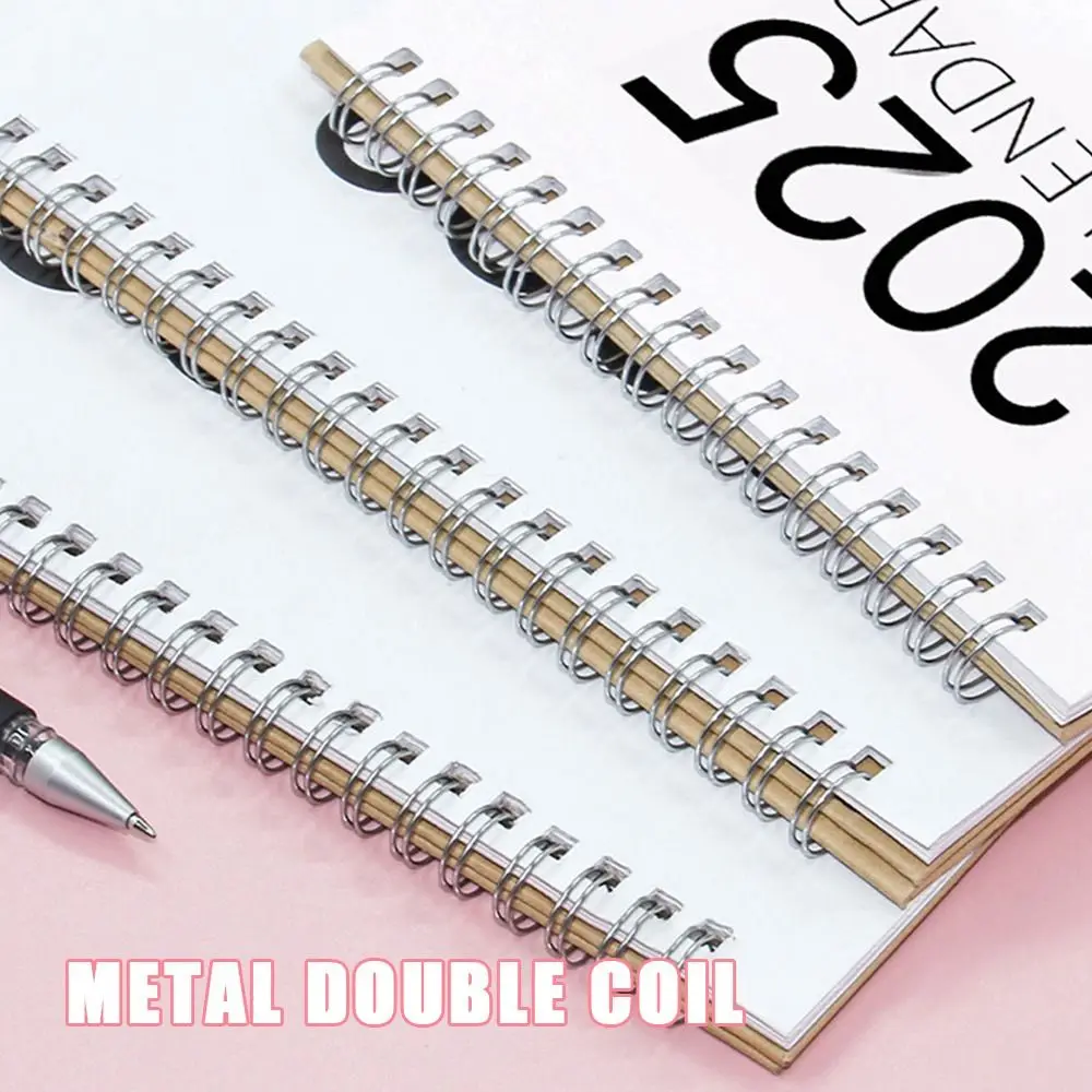 Useful 2025 Desktop Paper Calendar Yearly Multi-function Planner Scheduler Home Decor Notebook Agenda Organizer Home Office