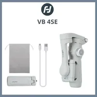 FeiyuTech VB4SE 2023 NEW Smartphone Stabilizer Face Tracking 3-Axis Gimbal Portable & Foldable Focus Knob for iPhone /Samsung