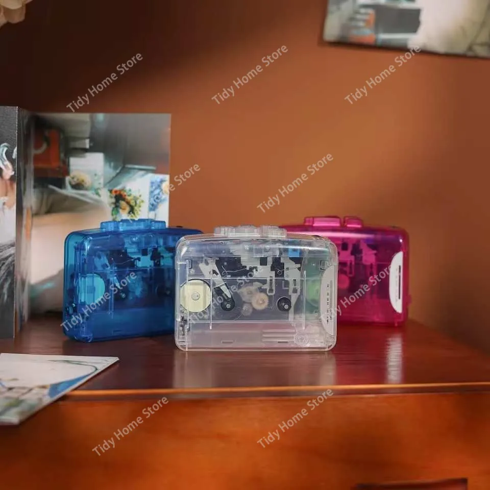 The New Transparent Cassette Player From Bayin Box Is A Portable Radio with A Retro Style and A Tape Player for Audio Playback