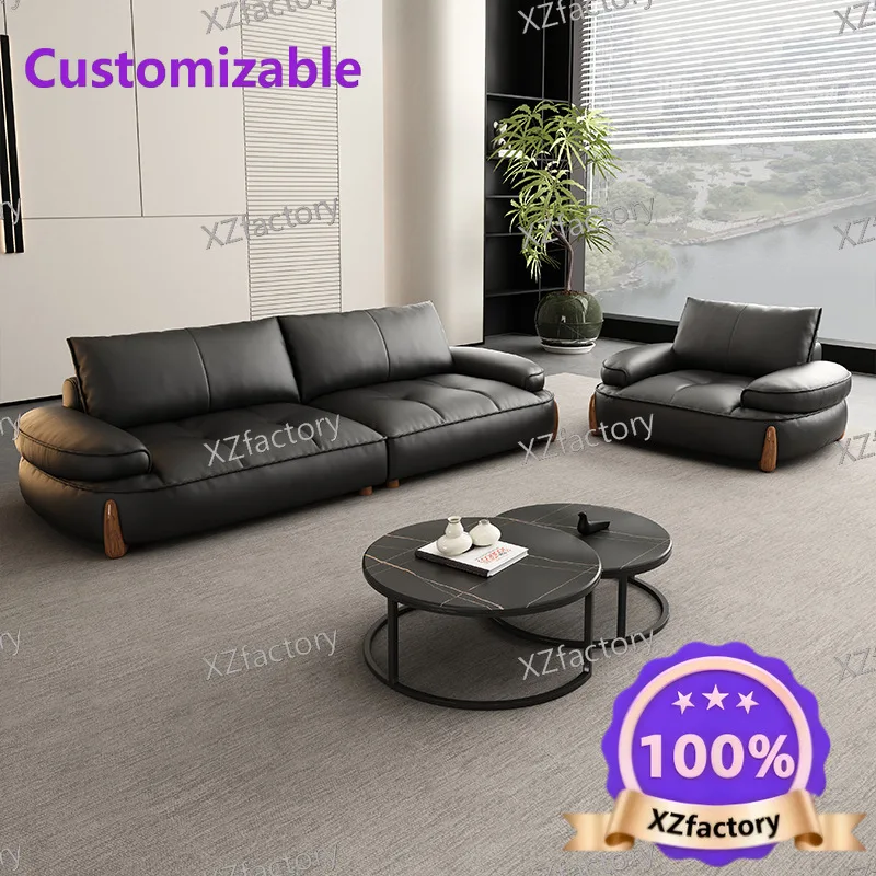 

Factory Direct 2026 Top Rated Italian Office Negotiation Business Reception Rest Area Sofa Set