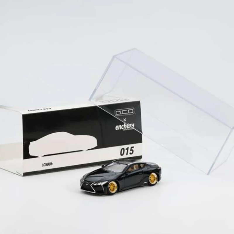 

GCD X Enchery 1:64 Scale LC500 Stanced Version Alloy Car Model Simulation Toy desktop Collection Gift Static Display