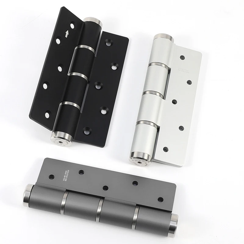 Household invisible door hydraulic hinge mute buffer spring automatic door closing positioning door closer hinge load 50kg/80kg