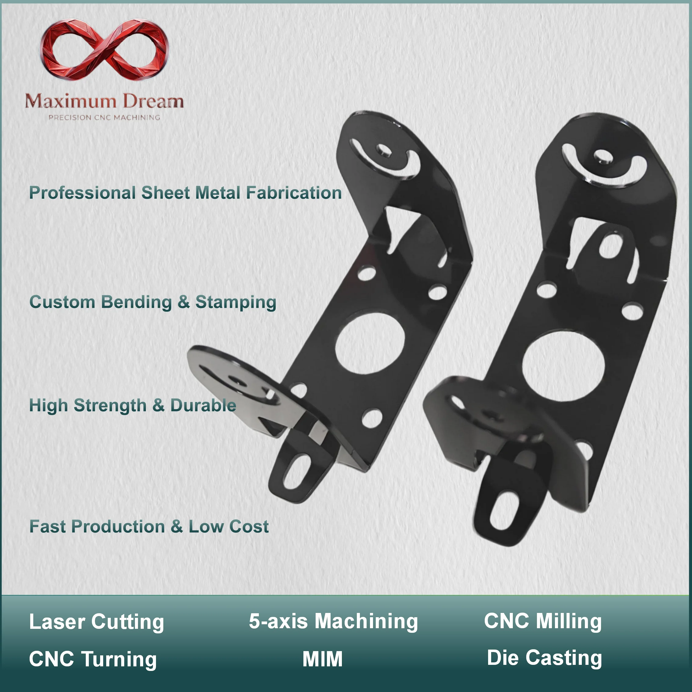 Custom Sheet Metal Fabrication Fiber Laser Cutting Bending Service Steel Powder Coating Bracket Machine Enclosure Send STEP