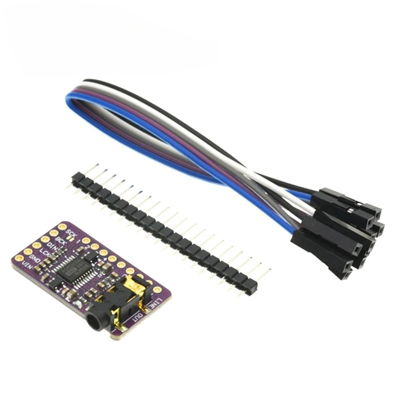PCM5102 محول صوت ستيريو رقمي إلى تناظري DAC لوحة فك التشفير I2S IIS متحكم صغير، وحدة صوت