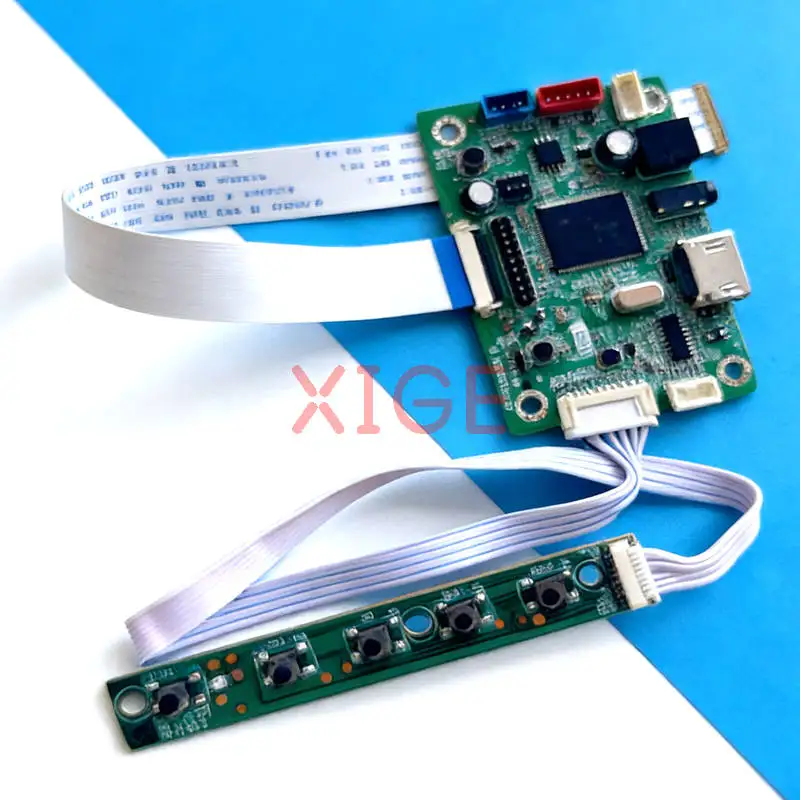 Drive Controller Board Fit LP156WHB LP156WHA NT156WHM PT156WHM Laptop Screen Compatible-HDMI 30Pin EDP 1366*768 1366x768 DIY Kit