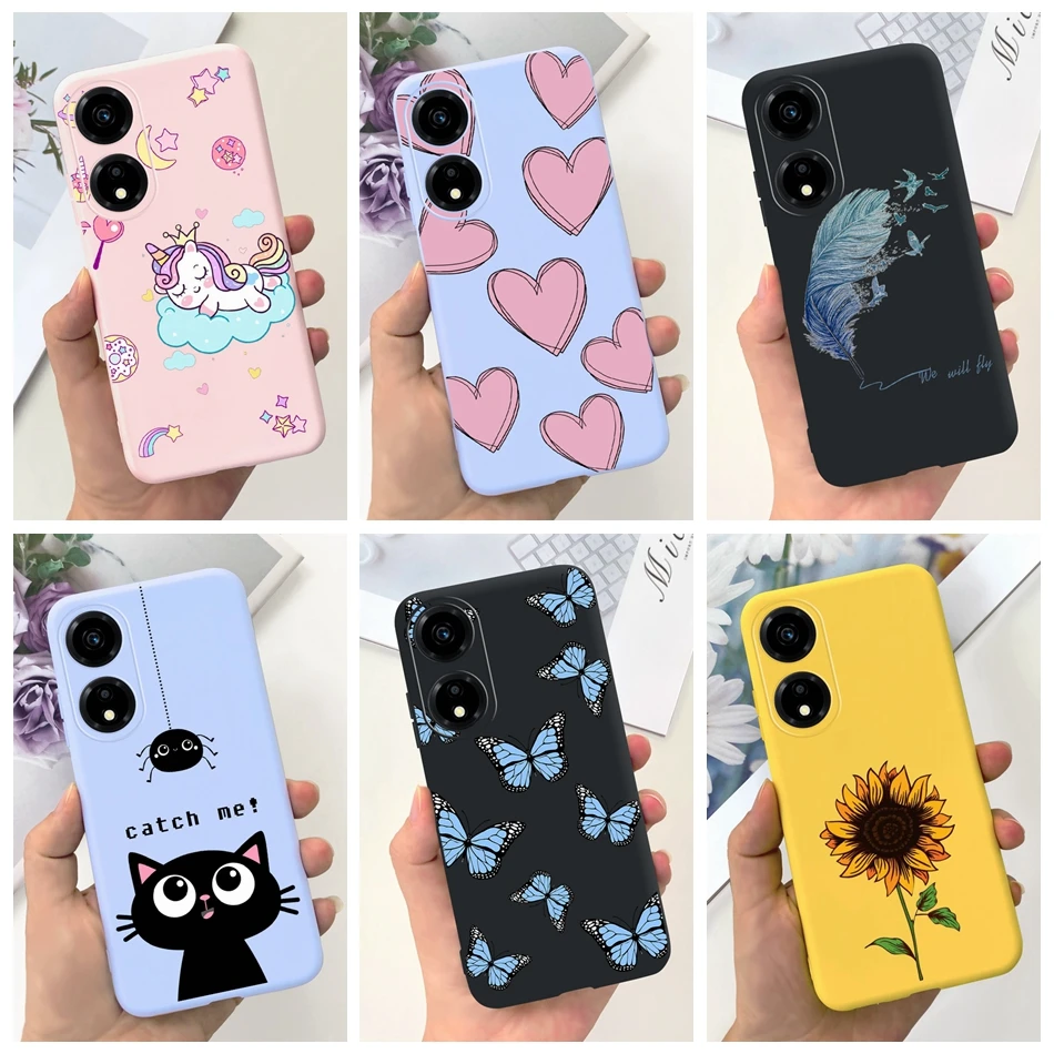 For Honor X5 Plus WOD-LX1 Case Honor X5 VNA-LX2 Cute Candy Color Soft Silicon Slim Phone Cover For HonorX5 X5Plus 4G