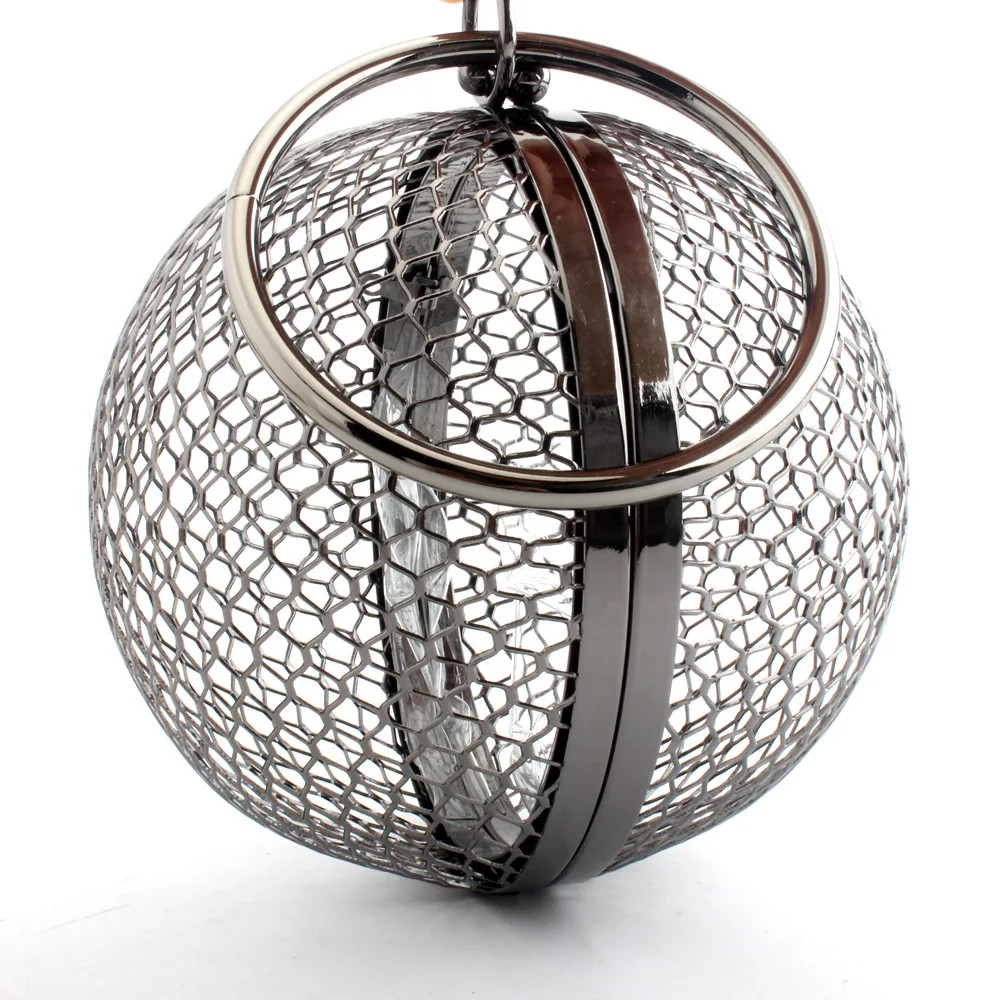 

Женская железная сетчатая сумка для ужина, металлическая вечерняя сумка, модная сумка с застежкой-застежкой, Bolso De Fiesta Torebka Luxury Marki