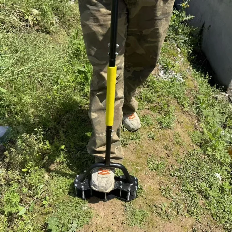 Manual Lawn Aerator Tool, Labor-Saving Soil Puncher, Garden Yard Soil Loosening Aeration Tool