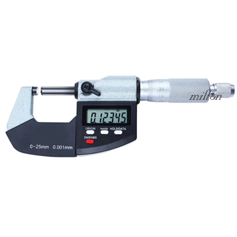 QFC141-25 0-25mm / QFC141 25-50mm Precision Digital Display Thread Micrometer Without Probe