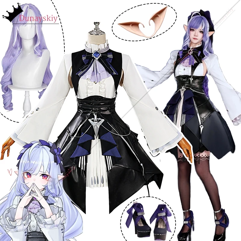 Vivian Cosplay Zenless Zone Zero Vivian Cosplay Costume Gothic Lolita Skirt Women's Dresses Anime Outfits Wig Shoes Prop Suits
