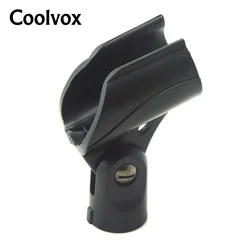 Coolvox Universal Plastic Clamp Musician's Gear Mic Holder Wired Microphone Holder for Shure Handheld Microphone with Metal Nut