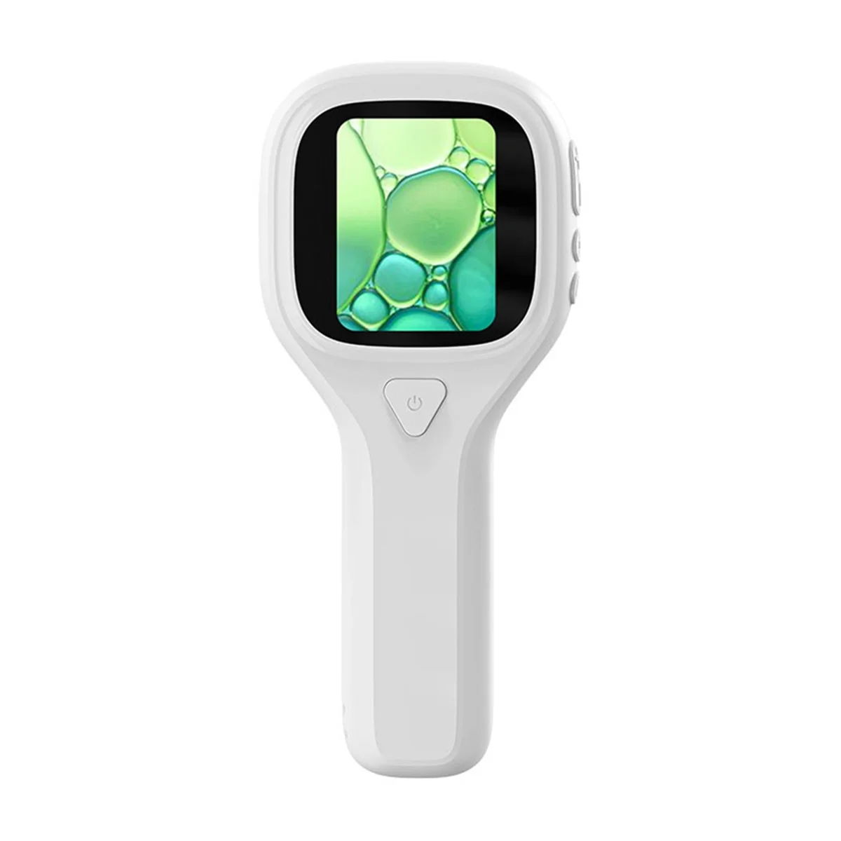 Lupa de microscopio digital portátil A002 con luces LED, pantalla USB de 2,0 pulgadas, inspección textil de impresión de chip blanco