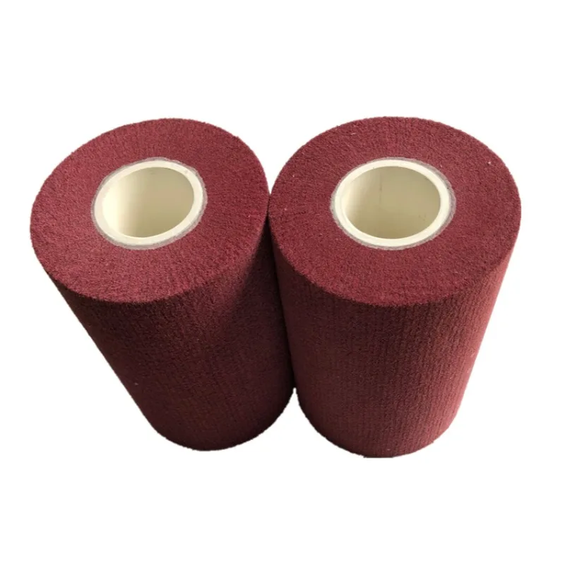 Non-woven brush roller 200 * 316 * 75 hole, nylon roller, scouring cloth polishing wheel flying wing wheel