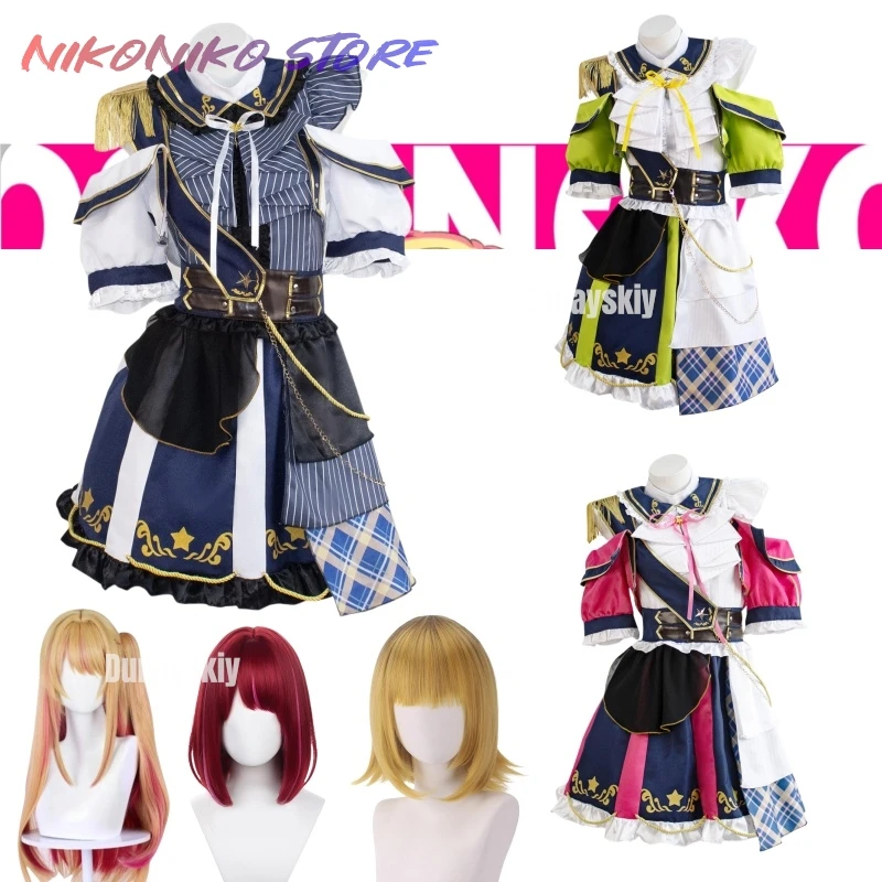 أزياء أنيمي أوشي نو كو هوشينو آي ميم أريما كانا التأثيرية أزياء جيراي كي للهالوين أزياء نسائية أزياء خرافية للنساء