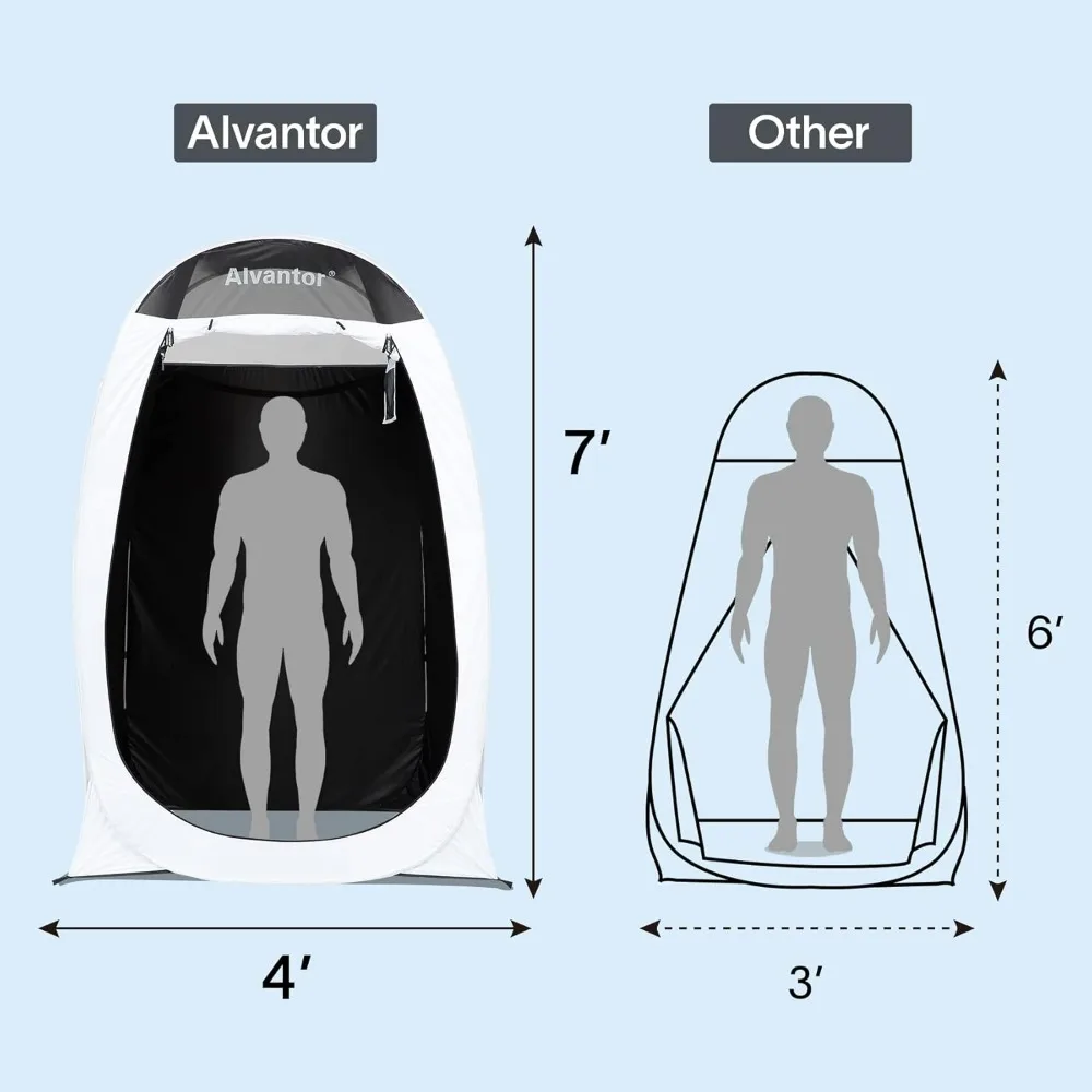 Shower Tent Portable Changing Room, Outdoor Toilet, Pop Up Shelter for Privacy, Dressing Room, and Shelter