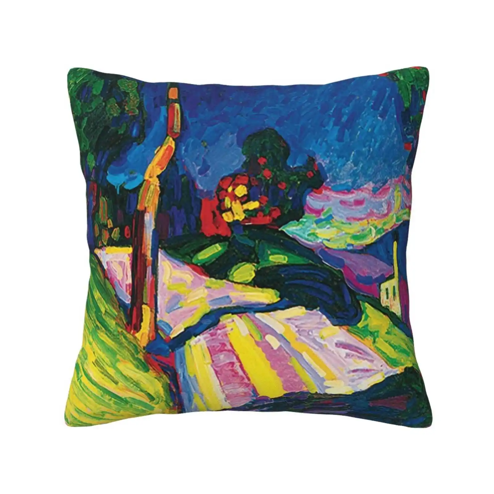 Wassily Kandinsky Home Sofa Car Cushion Cover Pillowcase Wassily Kandinsky Abstract Art Expressionism Phone Skins Colorful