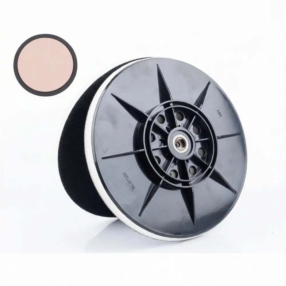 9 Inch Polishing Disc Base For 230mm Wall Sander Hard Sponge Grinder Pad Power Tool Parts Sanding Support Plate Accessory