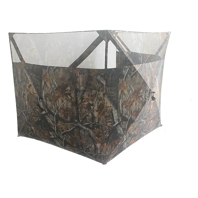 Outdoor camouflage, camouflage, hunting enclosure, forest, concealed hunting tent, double-sided single person hunting tent