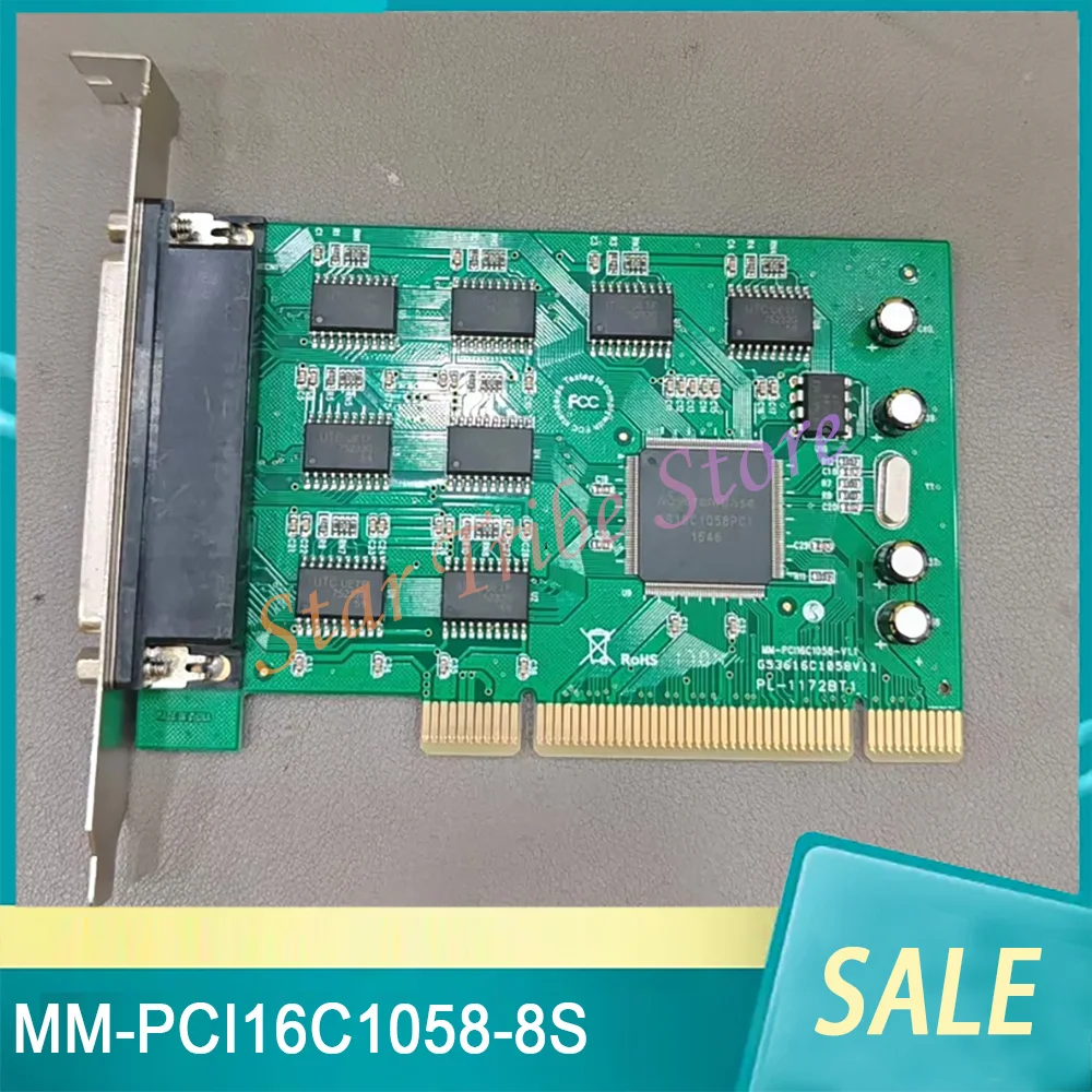 MM-PCI16C1058-8S Industrial Grade 8-Port RS232 Serial Port Card