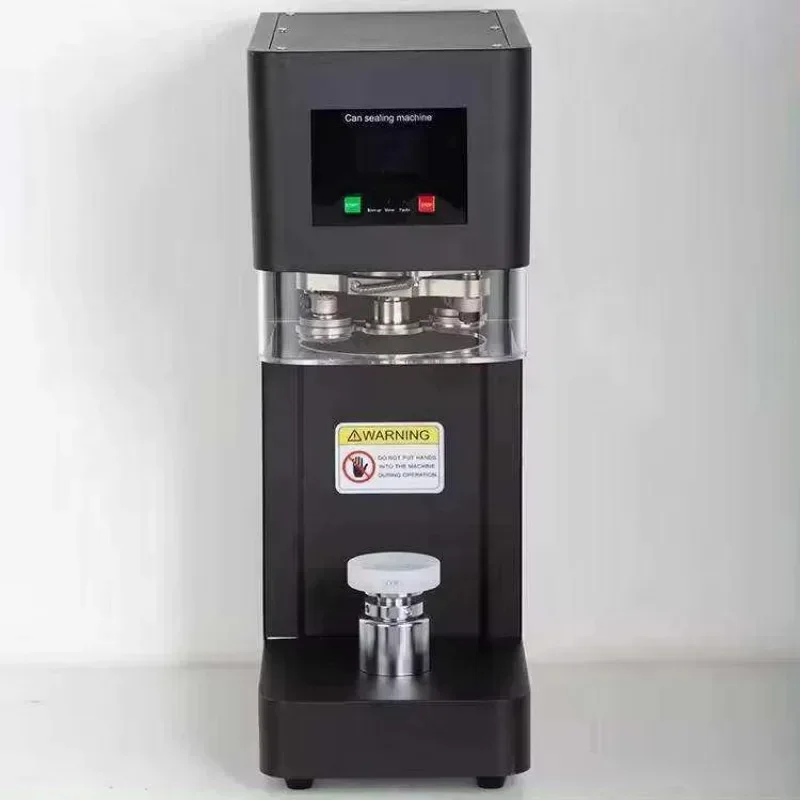 

Hot Sales Electric Smart Semi Automatic Soda Tin Can PET Aluminum Can Beer Drinks Can Sealing Machine