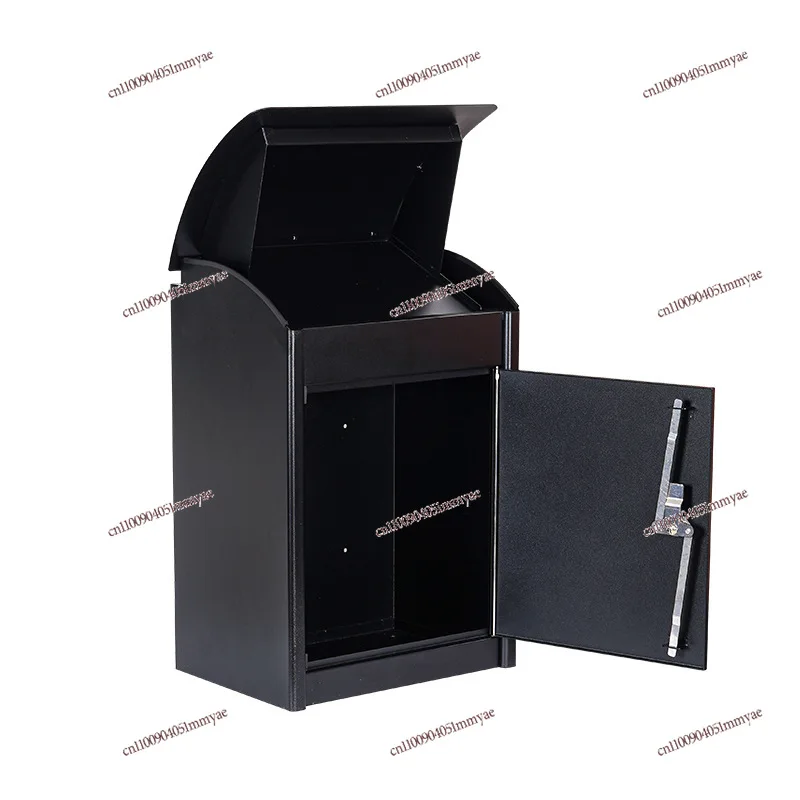 

mailbox small outdoor wall-mounted mailbox outdoor express cabinet mailbox rainproof and anti-theft outdoor locked