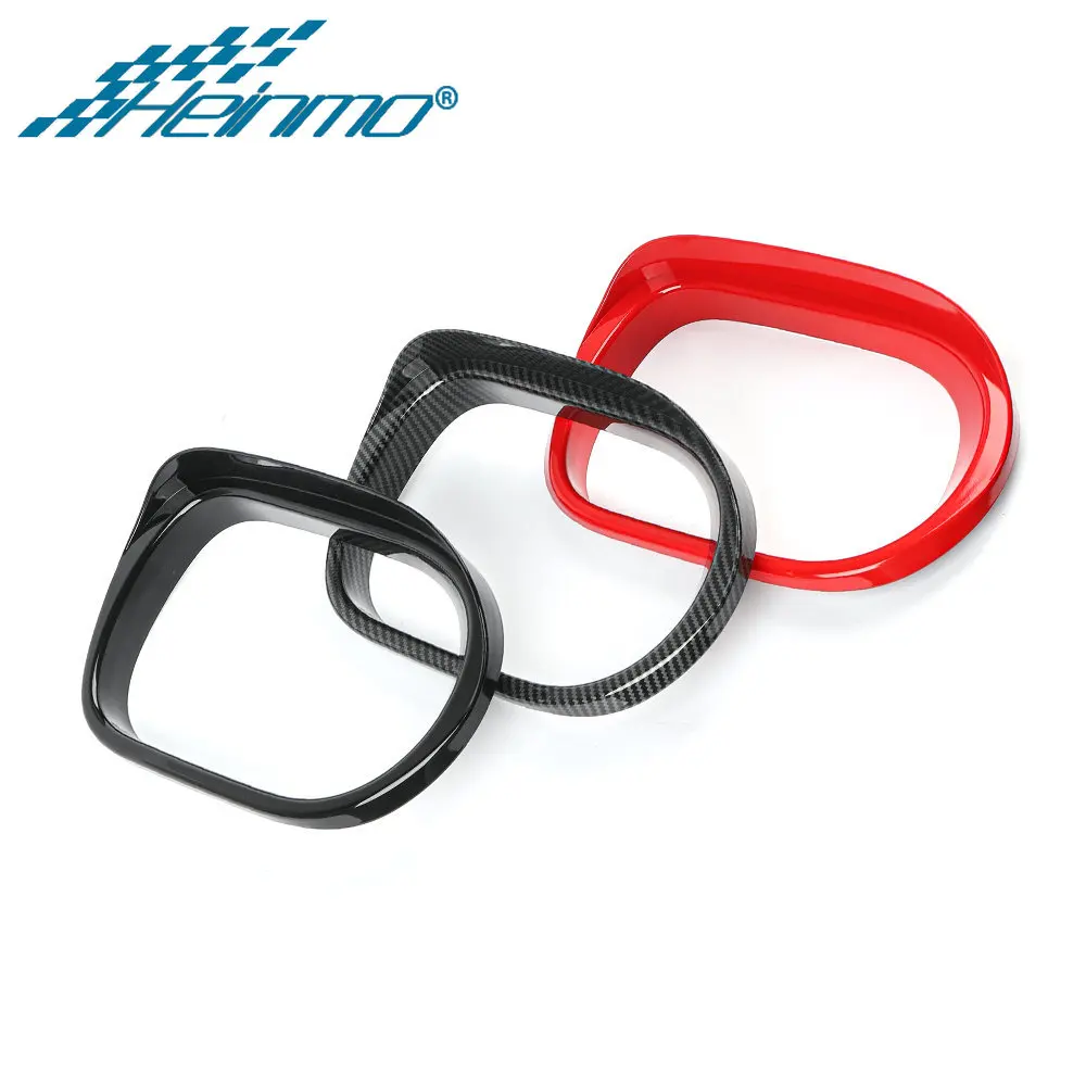 Car Rear View Mirror Sunshade Rainproof Eyebrow Cover Frame Stickers Compatible with Mini F65 F66 F67 U25 Countryman 2024+