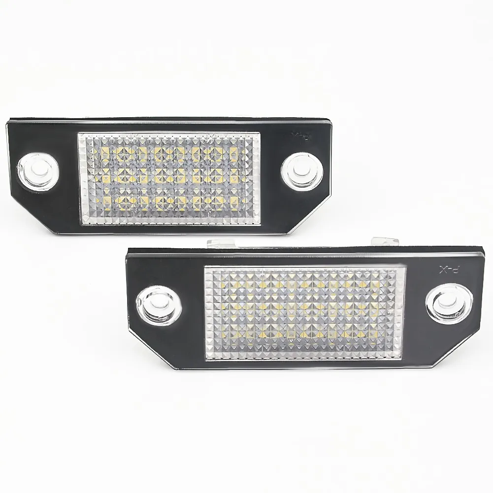 

2Pcs 12V White 24 LED Number License Plate Light Lamp for Ford Focus C-MAX MK2