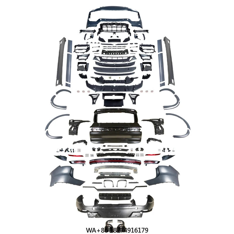 

Body Kit for 2011-2014 958.1 Upgrade 9Y0.2 Turbo GT Front Bumper SD Rear Bumper Body Kit Auto Accessories