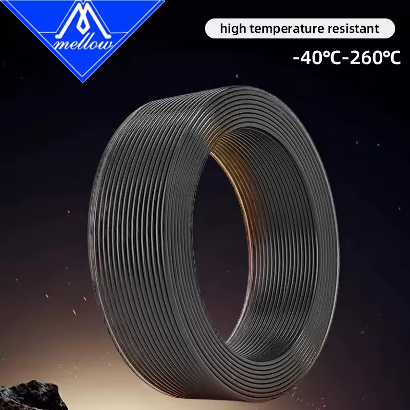 Mellow Star Shaped Japanese Materials PTFE Tube 4mm OD Teflonto Ultra-Smooth Flow DIY 3D Printer For Bambu Lab AMS  Creality - Image 3