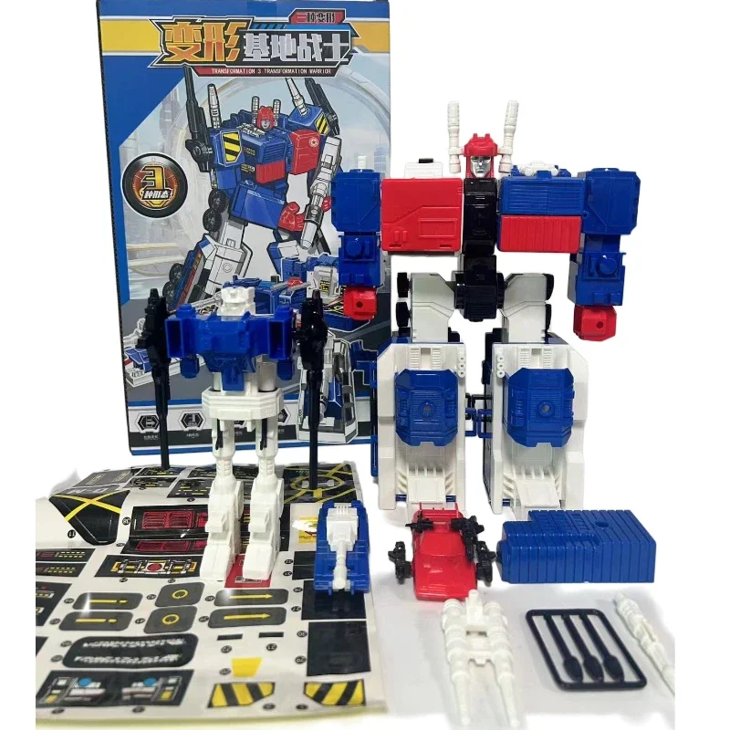 In Stock Transformation Ko G1 Metroplex blue Three transformations Action Figures Toy Gift Collection