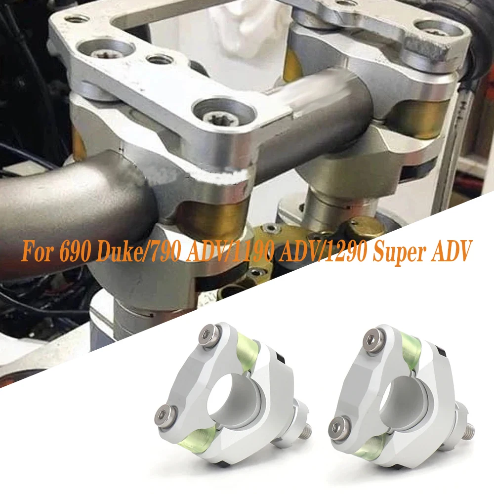 Motorcycle For 690 Duke 790 ADV 1190 Adv 1290 Super Adventure New 28mm Handlebar Risers Adjustable Cushioning Extension Kit