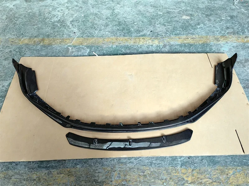 Front Bumper Lip Spoiler, High-Gloss Body Kit 6