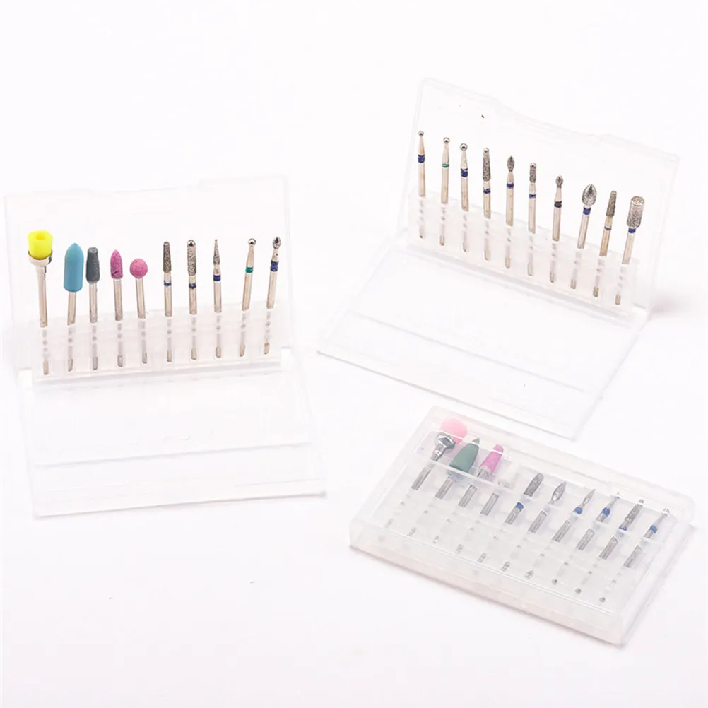 

3Sets Professional Tungsten Steel Nail Grinding Heads for Manicure Pedicure Natural Artificial Nails Cuticle Sidewall Underneath