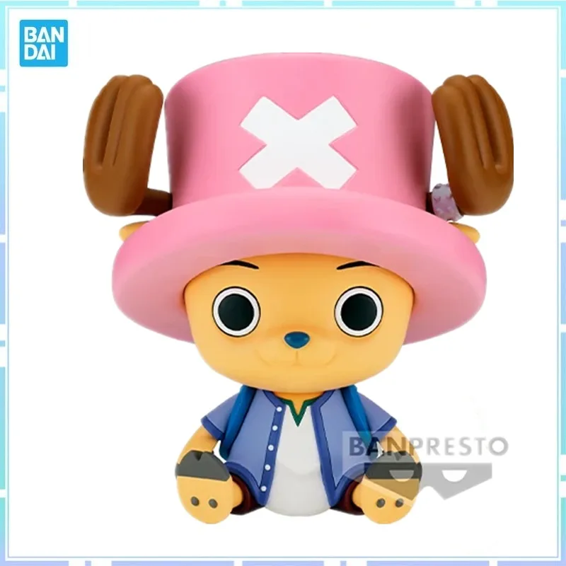 Bandai Original Banpresto Anime One Piece Sofvimates Tony Tony Chopper PVC Action Figure Collectible Model Toy Gifts