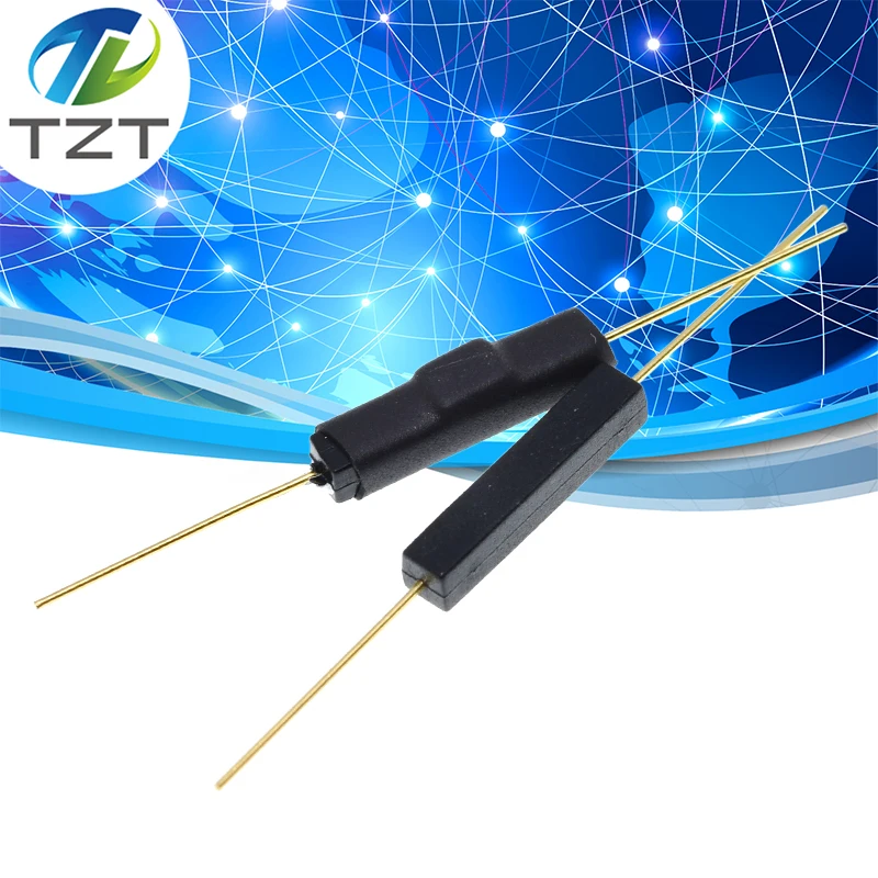 10pcs Reed Switch Plastic Type GPS-14B GPS-14A 2 * 14 Anti- Vibration Damage Magnetic Switch NC Gerkon Normally Closed/opened