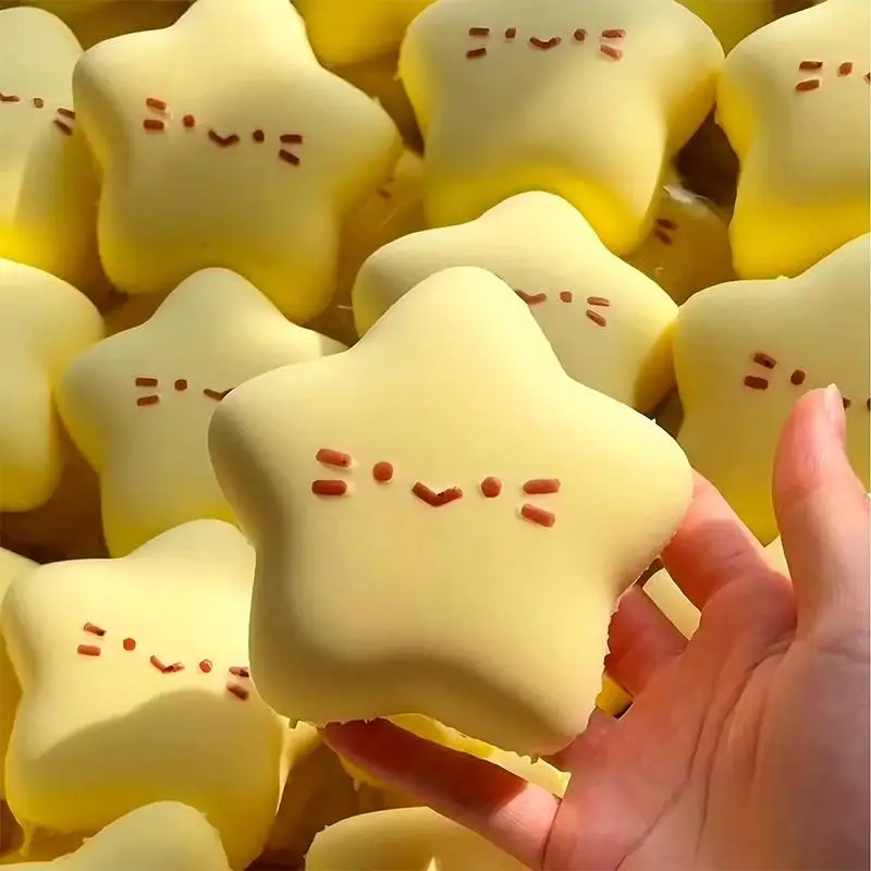 Cute Star Slow Rebound Squishy Toy Ideal Gift for Kids and Adults