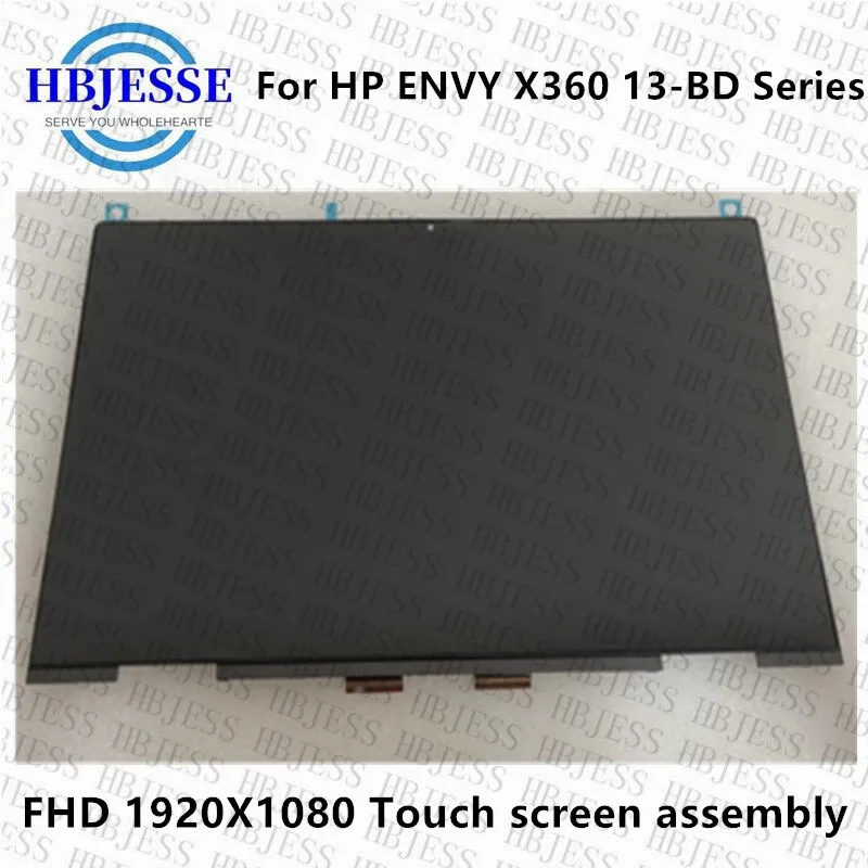 Imagem -02 - Fffhd 1920x1080 30 Pinos Montagem da Tela Lcd de Toque para hp Envy X360 13-bd 13m-bd0033dx 13m-bd0023dx Nv133fhm-n5t N133hcg-gf3 13.3