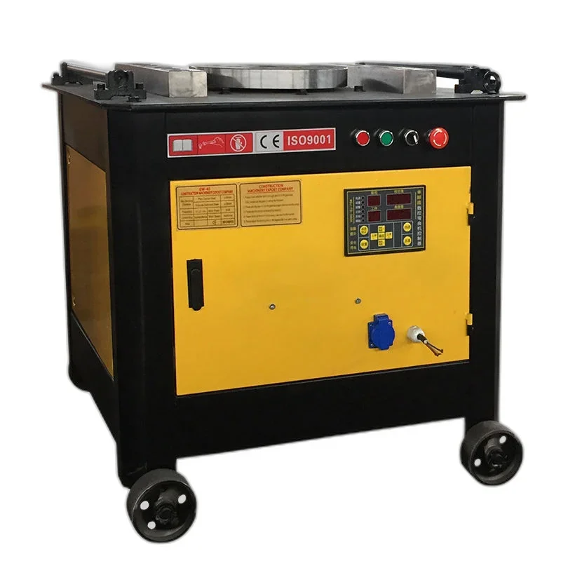 

High Quality Automatic CNC Rebar Wire Benders Electric Powered Solid Steel Bar Bending Machine Assured Motor Core Components
