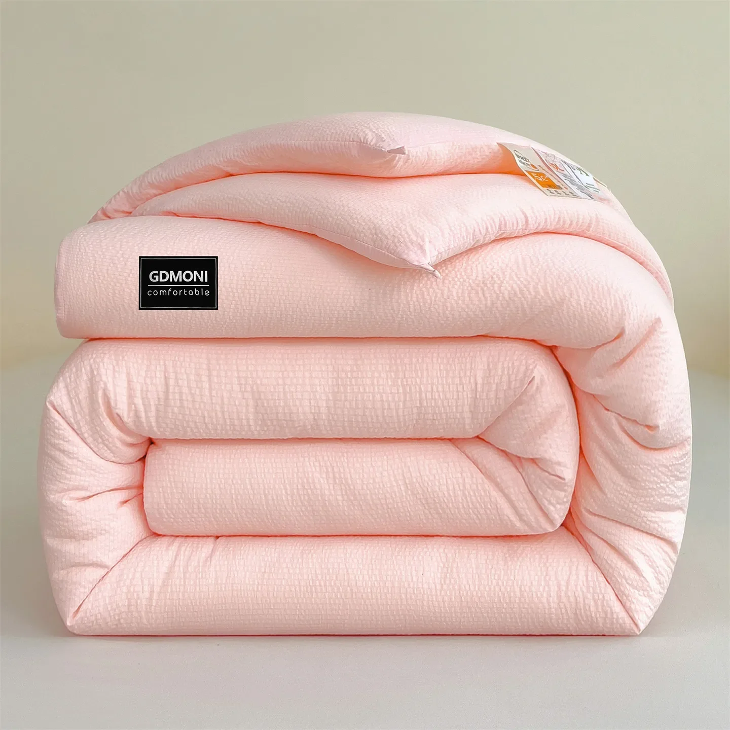 New High Quality Fluffy Warm Duvet Insert Solid Color Autumn Winter Thickened Comforter Skin-friendly Soft Quilted Quilt for Bed