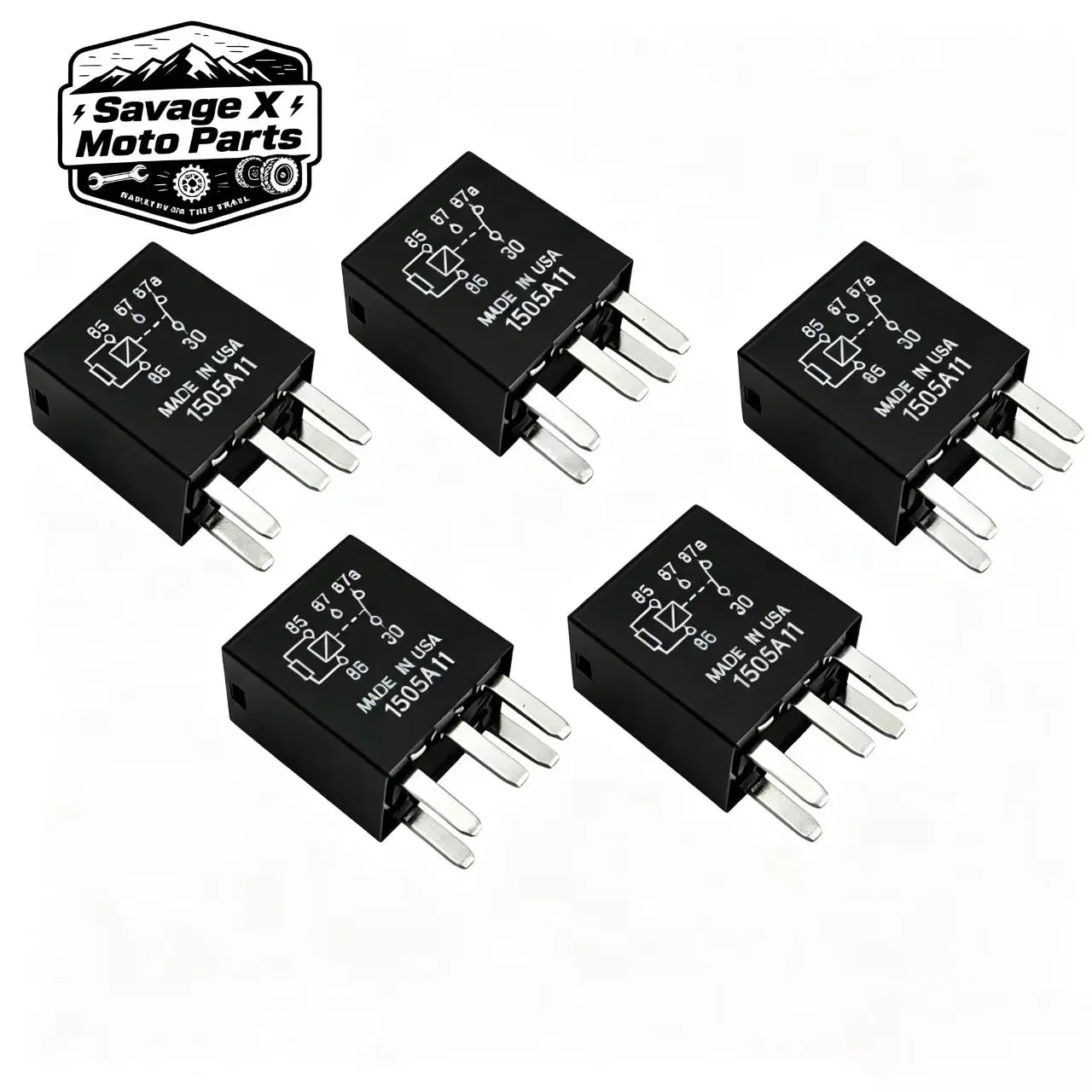  5PCS 30A 5Pin Jet Ski Relay Fits OE#278003828 For Sea-Doo 4-TEC Spark RXP-X RXT-X GTX GTS GTI 130 230 260 300 