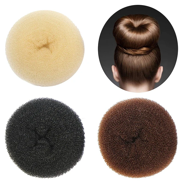 3PCS Maruki Head Hair Curler, Korean Style Versatile Hair Accessories, Fluffy Curled Lady Easy Big Ring Hair Styling Tools 3
