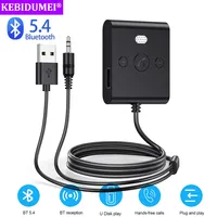 Bluetooth 5.4 Adapter 3.5mm AUX USB Bluetooth Receiver for Car PC Dongle Adaptador Wireless Music Audio Receiver Plug and Play