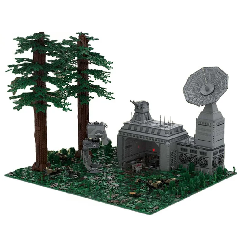 5861pcs MOC SW Imperial Endor Base Star Battle Model Building Christmas gift blocks Architecture toys Assemble DIY idea Birthday