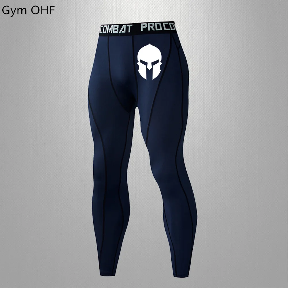 Men\'s Outdoor Sports Gym Fitness Tights Mens Jogging Pants Quick Dry Trousers Training Compression Leggings Running Sports Men