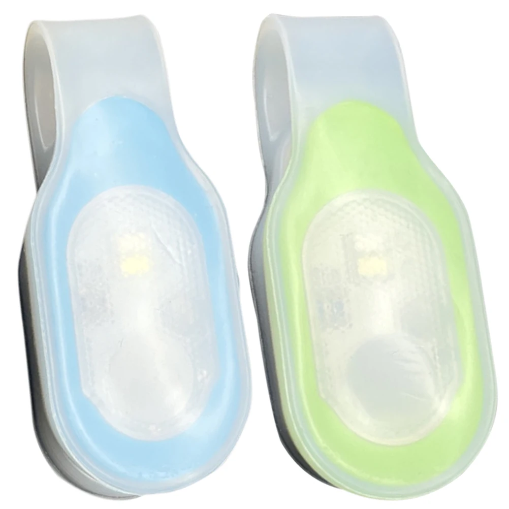 

2 Pcs Clip Light LED Magnetic Child Nursing Silicone Nurse Flashlight for Running