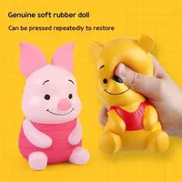 Winnie The Pooh Stress Relief Toys Soft Doll Cute Slow Rebound Squeeze Toy Office Desktop Decor Decompression Toy Gift