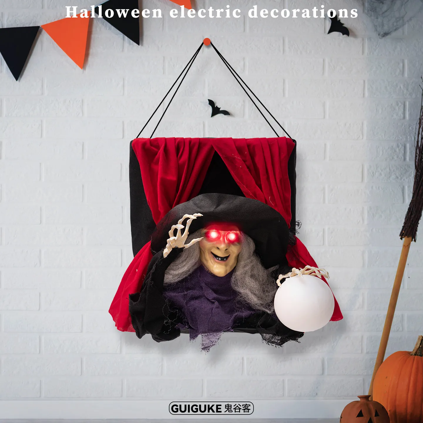 halloween-window-magic-crystal-ball-witch-hanging-haunted-house-light-atmosphere-wall-decoration