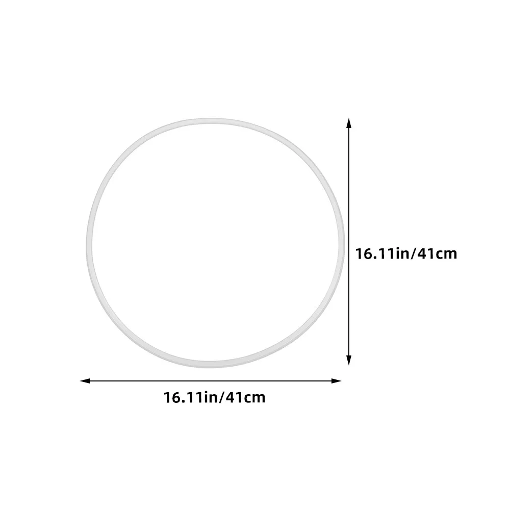 White Rubber Base Ring Bar Stool Leg Protector Ring Non Slip Floor Protector Pad for Hardwood Floors Stool Feet Protection