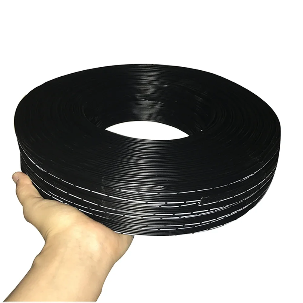 50M 5P Silicone Cable Black Plus White Note Strip Silicone Rubber Sheathed 0.2 Square Row 24AWG Special Soft Cable