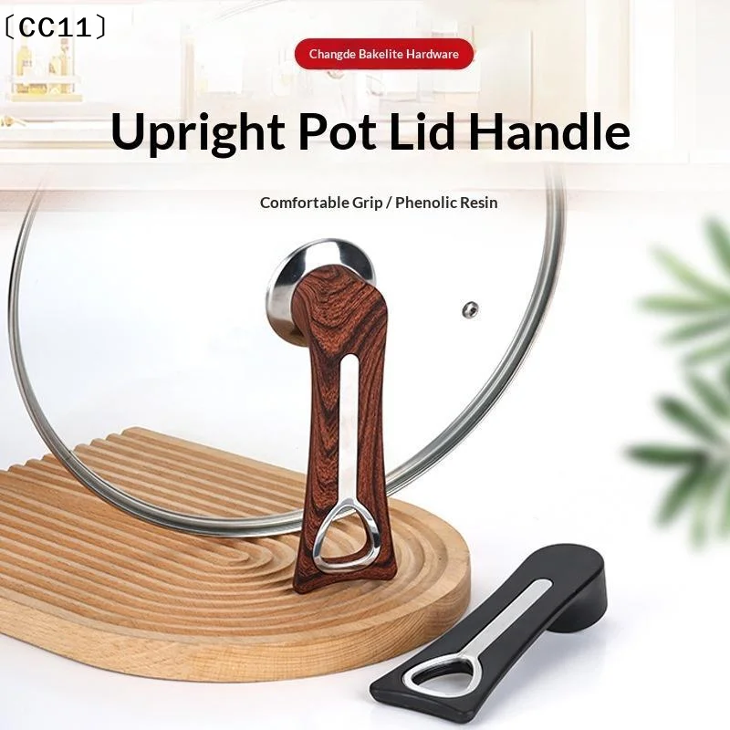 Standable Pot Lid Handle Universal Replacement Kitchen Cookware Pot Pan Lid Hand Non Slip Grip For  Kitchen Cooking Use〔CC11〕